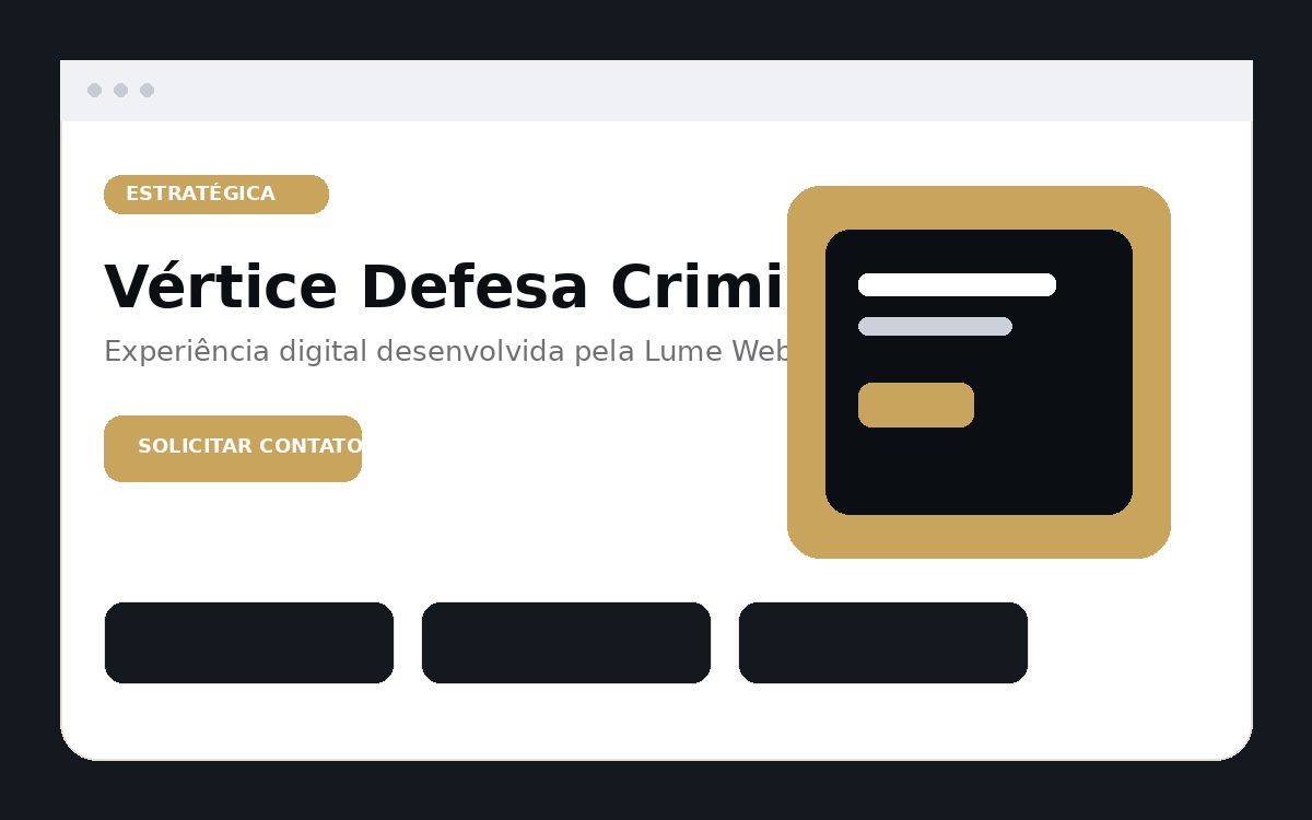 Prévia do projeto Vértice Defesa Criminal