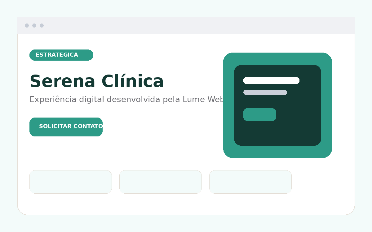 Prévia do projeto Serena Clínica