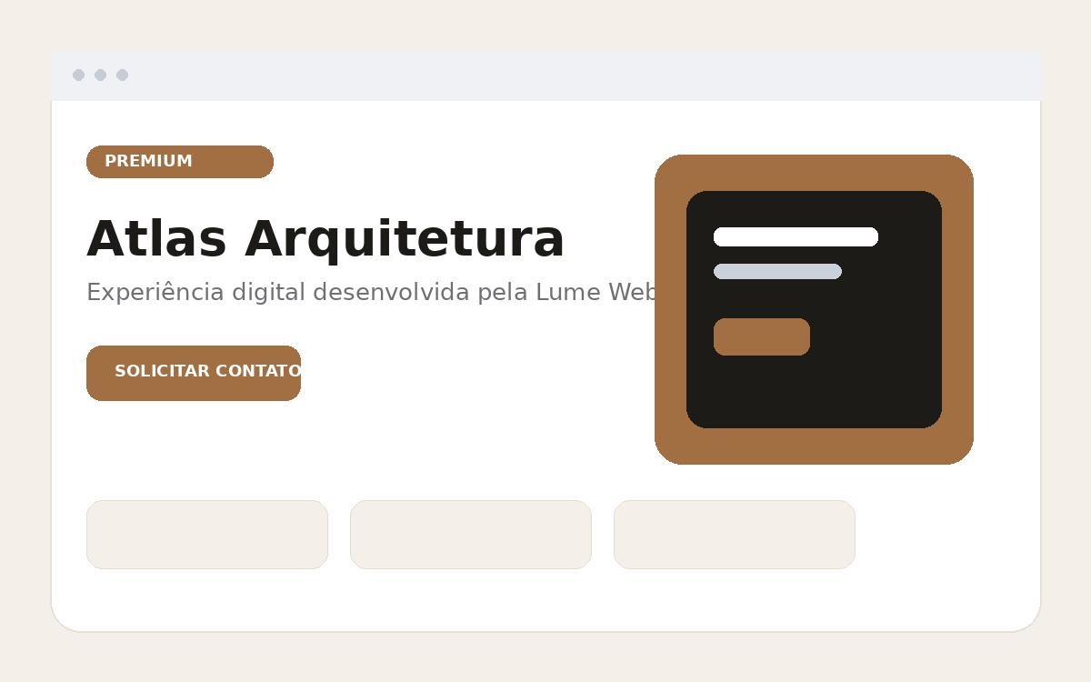 Prévia do projeto Atlas Arquitetura